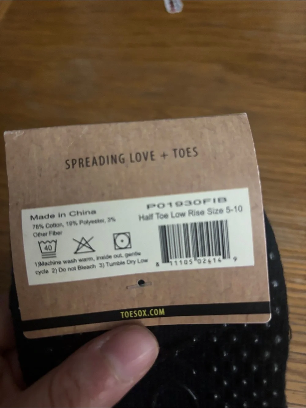toesox five toe